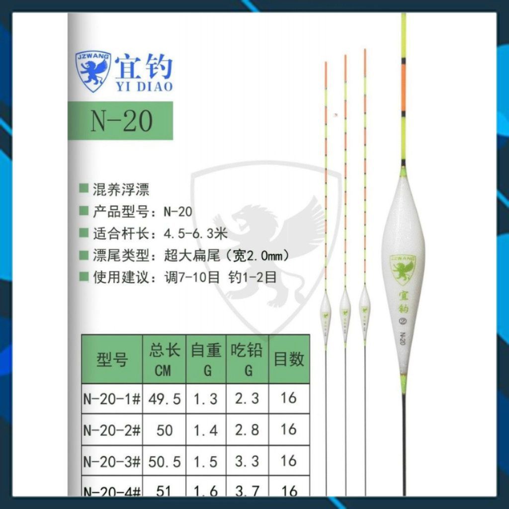 Phao Nghi Điếu N20 Cao Cấp