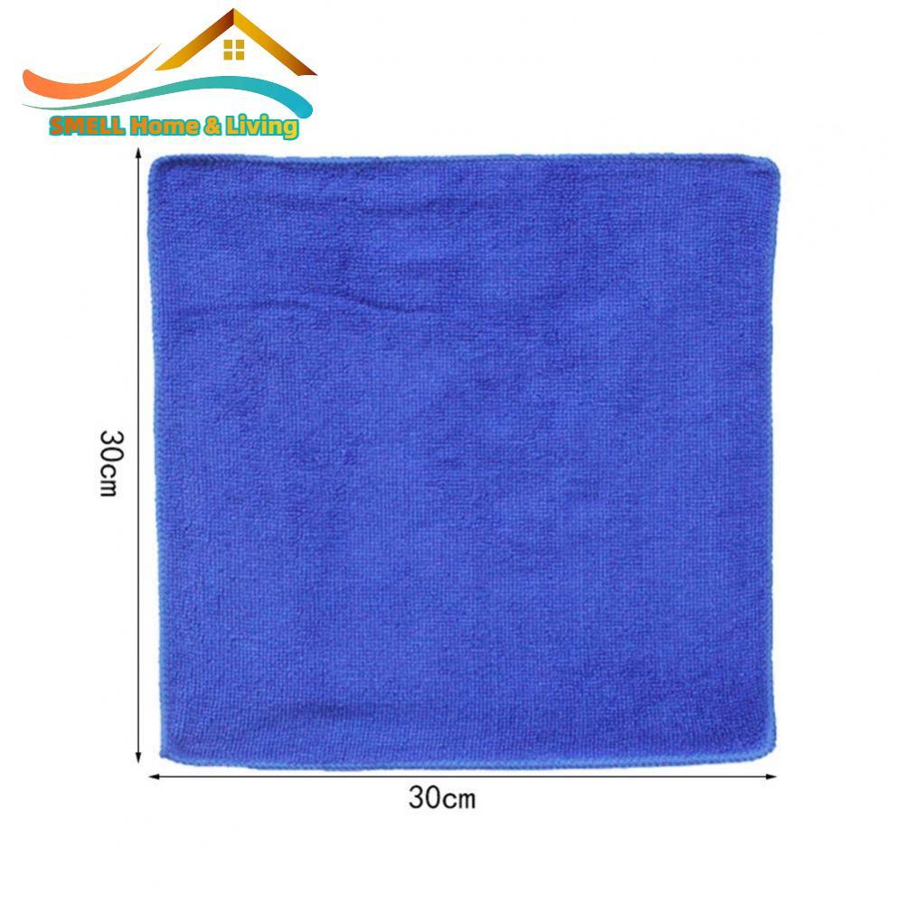 Vải Microfiber Xanh Chất Lượng Cao 30x30CM Cho Ô Tô Nhà Và Văn Phòng