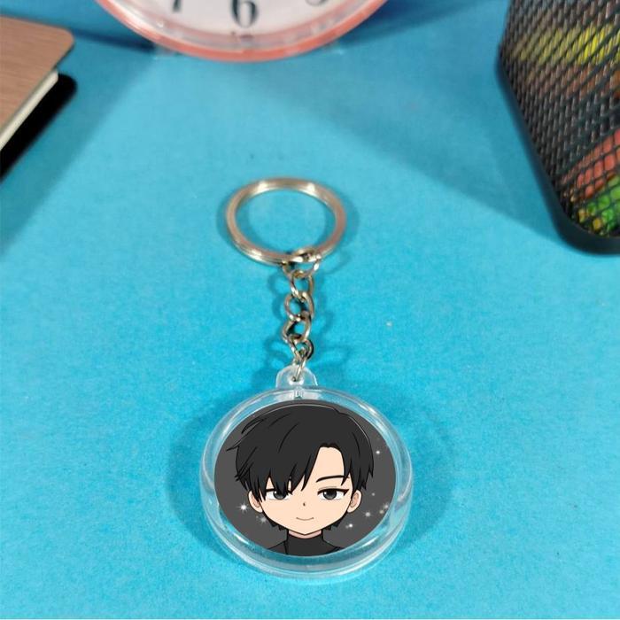 Gantungan Kunci Mini Inspired From Alien Stage - Keychain Fanmerch Alnst - Ivan Till Luka Lucu size 