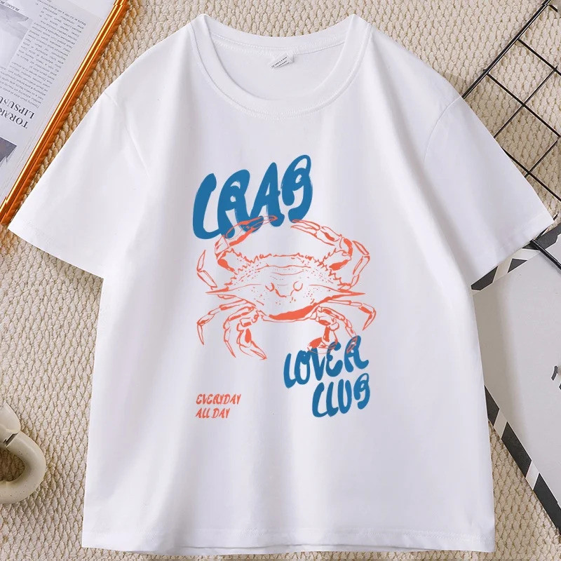 Vintage Abstract Art Graphic Tees, Premium Cotton Crewneck Tshirt, Unisex Casual Streetwear Tops