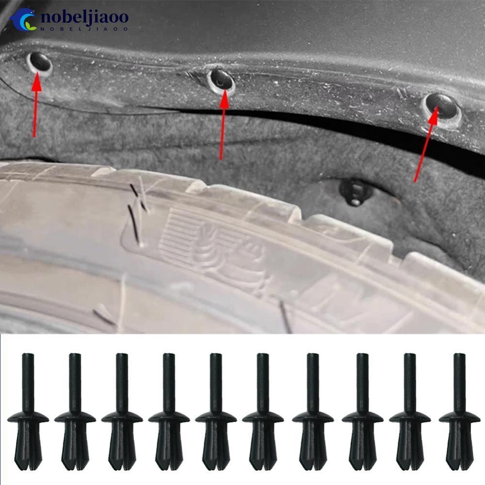 NOBELJIAOO 10 Chiếc Xe Fender Lót Đinh Tán Mở Rộng Kẹp Giữ Dây Buộc Cho Xe BMW 1er 2er 3er 4er 5er 6