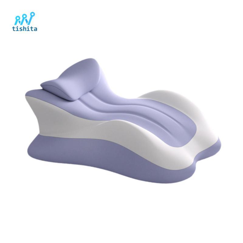 Memory Foam Ergonomic Bed Prone Gối vải có thể tháo rời Gối đọc sách