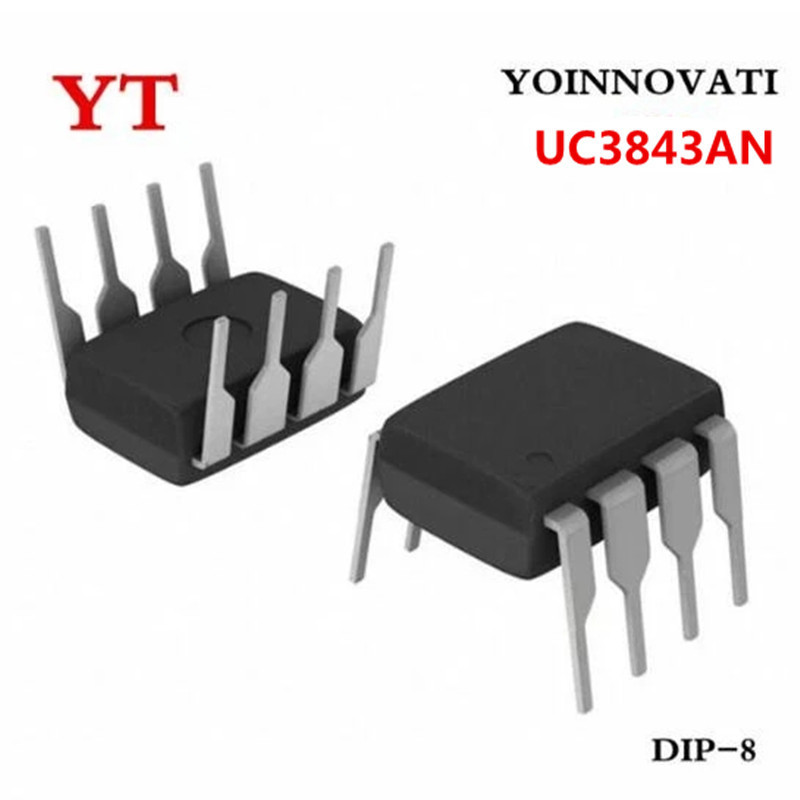 10 Cái / lô UC3843AN UC3843A UC3843 DIP-8