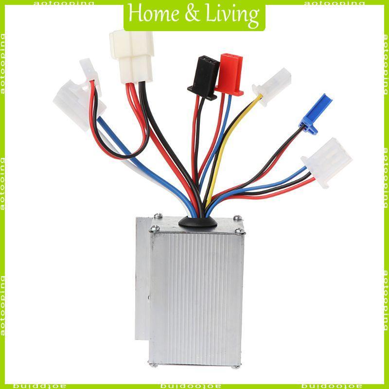 Bộ điều khiển bàn chải tốc độ động cơ AOTO DC 24V 250W cho xe đạp điện