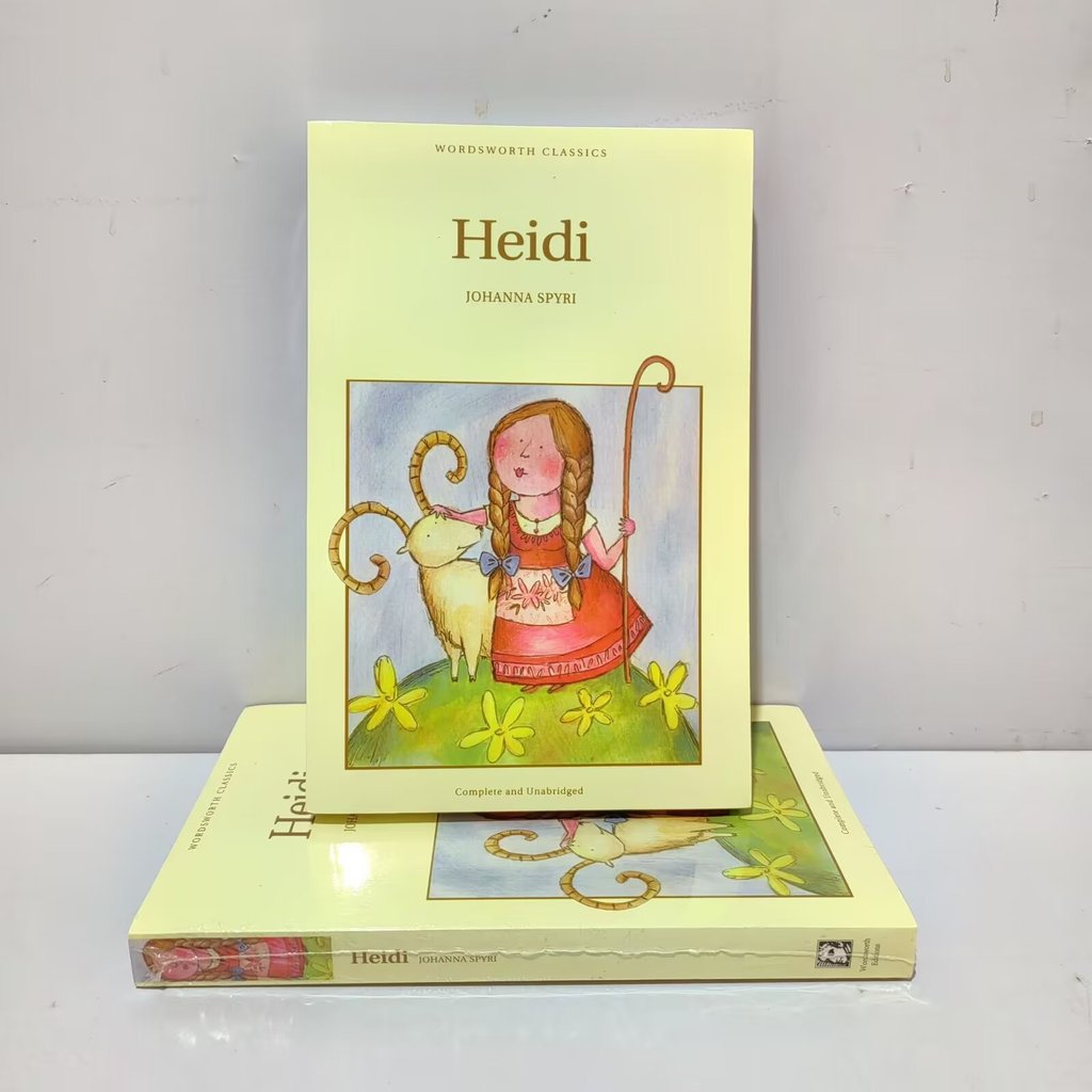 Hàng sẵn có Vận chuyển nhanh Heidi Phiên bản tiếng Anh Heidi Johanna Syr Tiểu thuyết kiệt văn học th