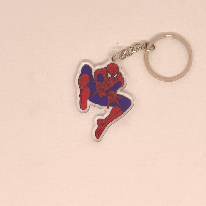 FEELIO - Gantungan Kunci Acrylic 3mm Marvel Spiderman Spidergwen Venom GK19 - Spiderman