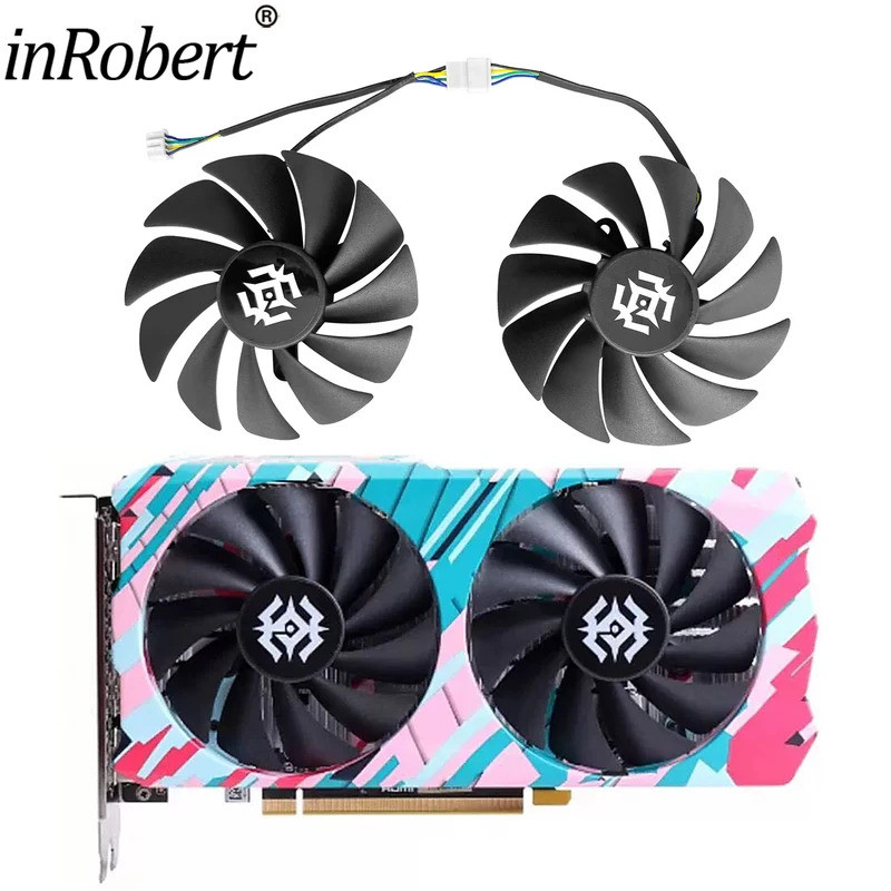 F​Hoặc ZOTAC RTX 4060 X Gaming OC TWIN Video Card Fan 88MM GA92S2U RTX4060 Card Đồ Họa Thay Thế Quạt