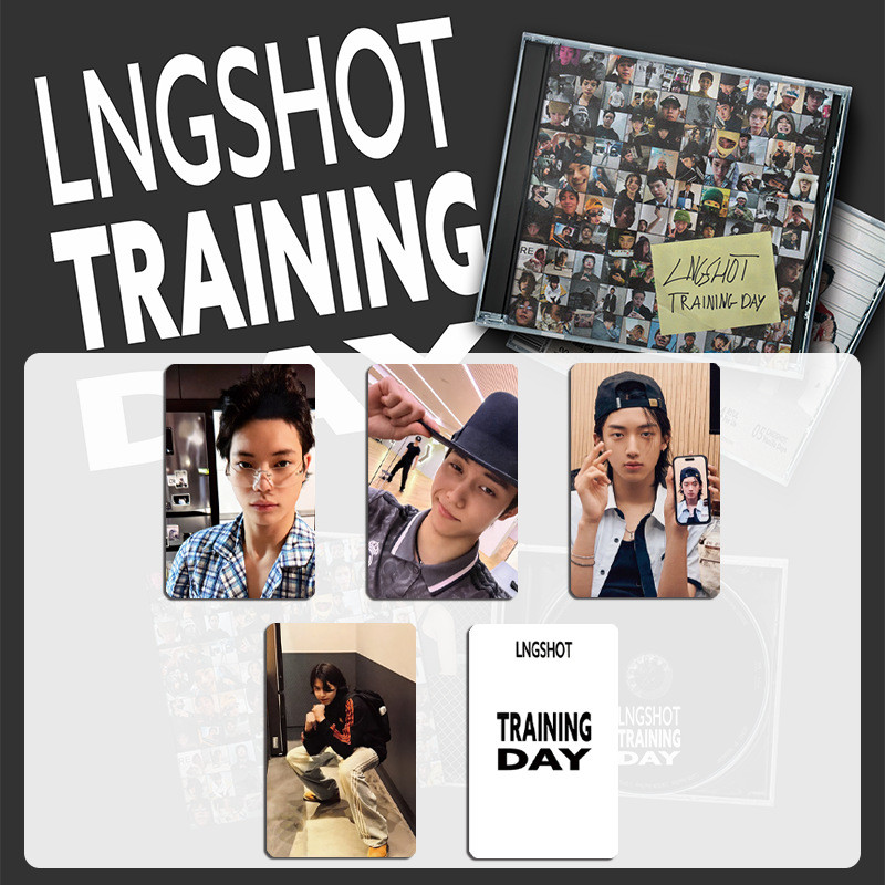 4 Ngày tập luyện LNGSHOT Thẻ Lomo CALLERS Album Photocards FANPLE Tuần phát sóng Makestar Soundwave 