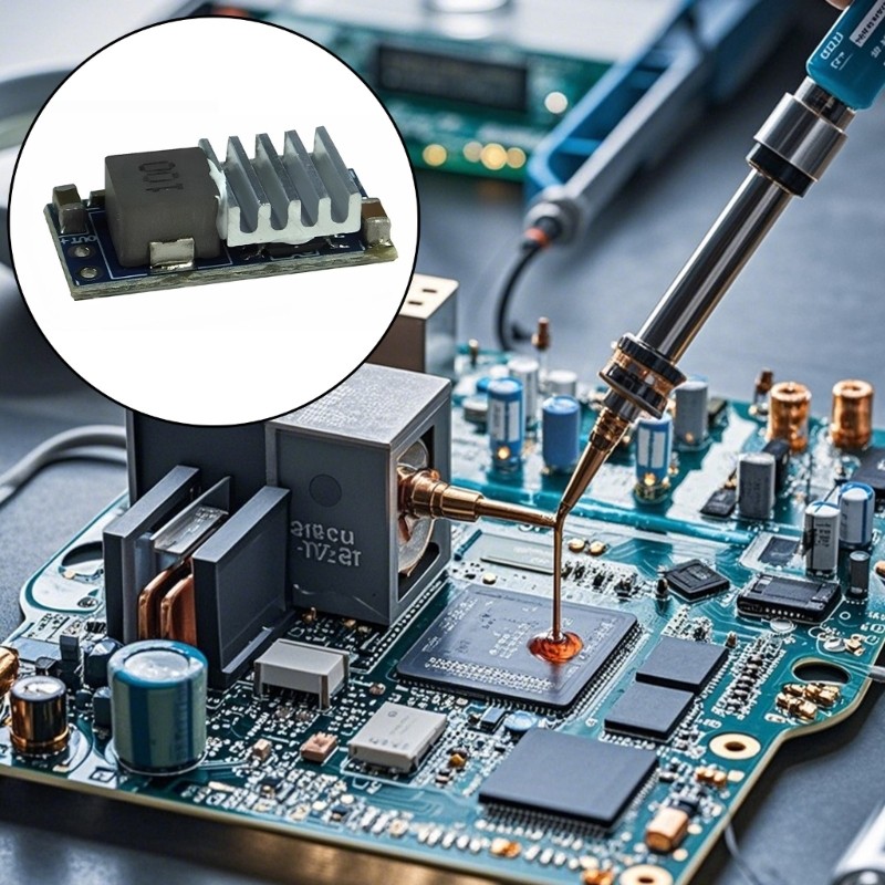 HL Performances Mô-đun điều chỉnh điện áp DC5-32V sang DC2-30V Đầu vào 5V-32V Đầu ra 5A cho các ứng 