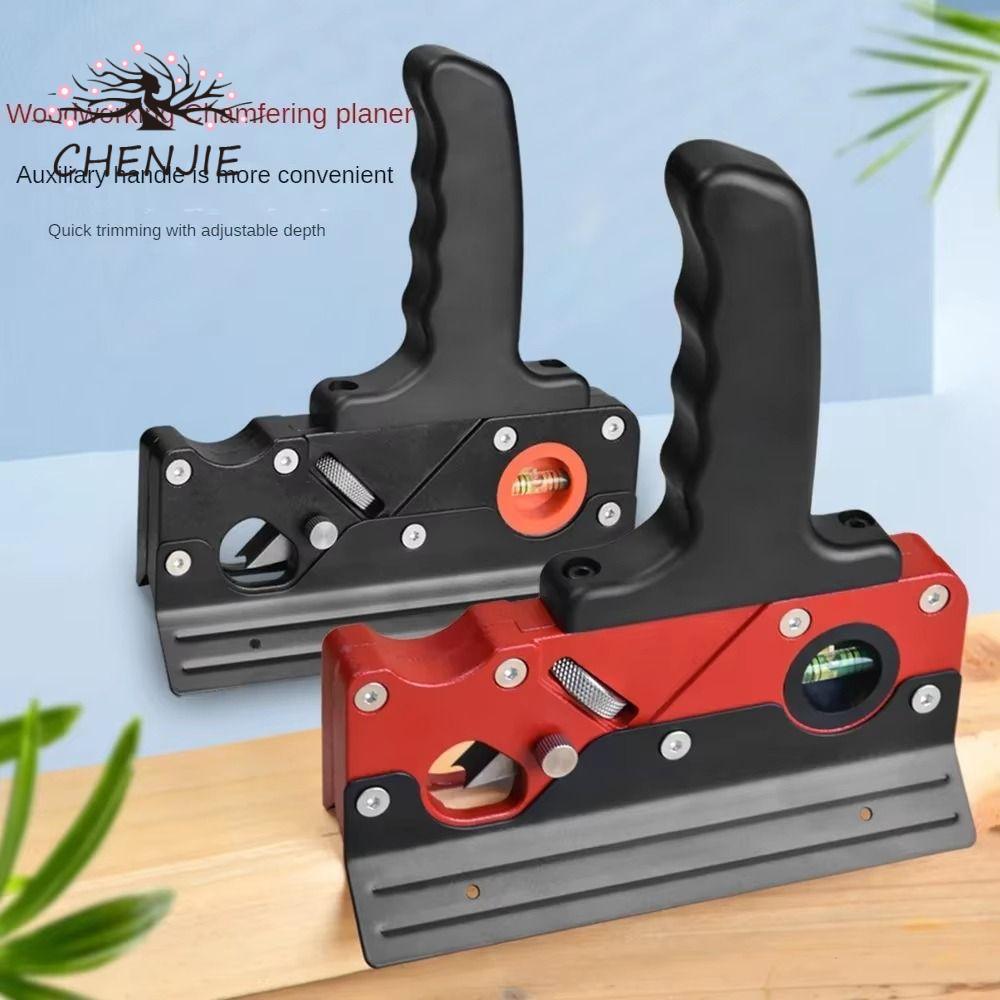 Máy bào Chamfering CHENJIE, Máy bào cạnh nhanh Cắt tỉa góc chế biến gỗ, Hợp kim nhôm bền đa góc 45 đ