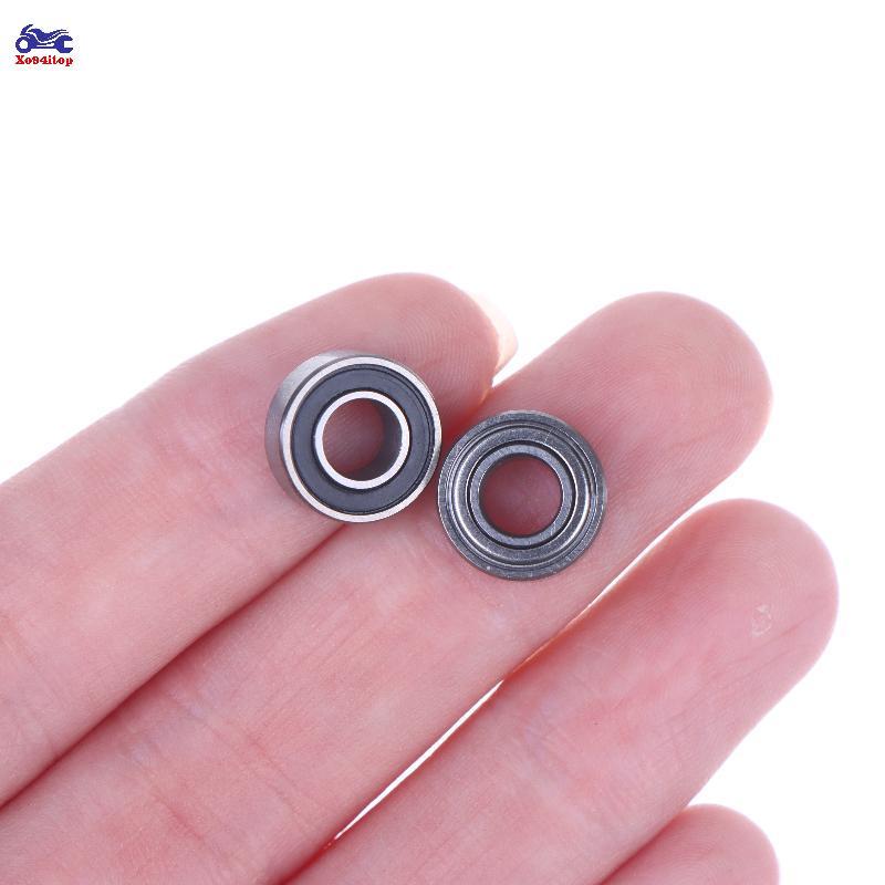 XOITOP 10 Chiếc Vòng Bi Cao Su Kín MR115 2RS 5 * 11 * 4mm MR115ZZ RC Xe Thu Nhỏ Vòng Bi DIY Phụ Kiện