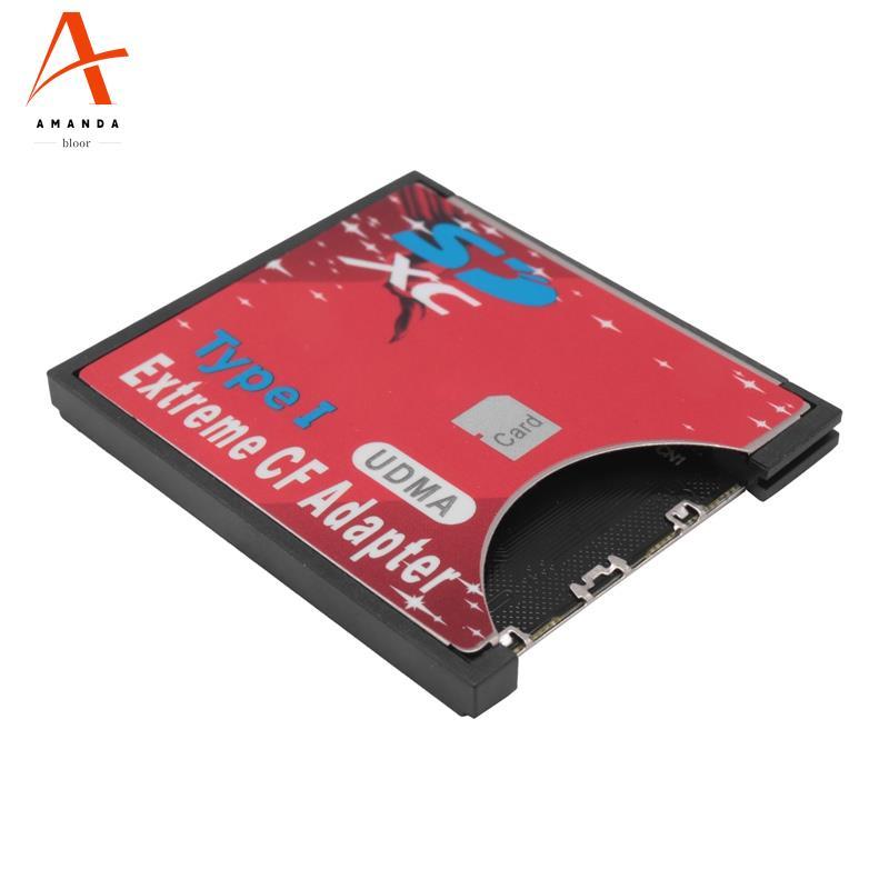 Tay áo thẻ SD sang CF mới Hỗ trợ thẻ SD WIFI không dây Loại i Bộ chuyển đổi máy ảnh SLR màu đỏ