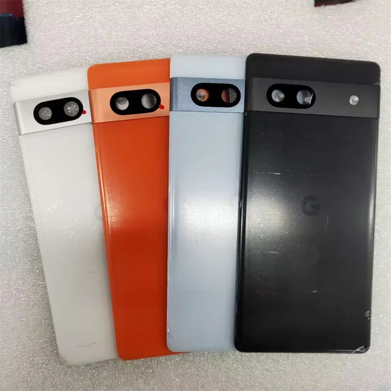 Dành Cho Google Pixel 7A Ốp Lưng Phía Sau Cho Google Pixel 7a Cửa Pin Sau Có Camera Kính