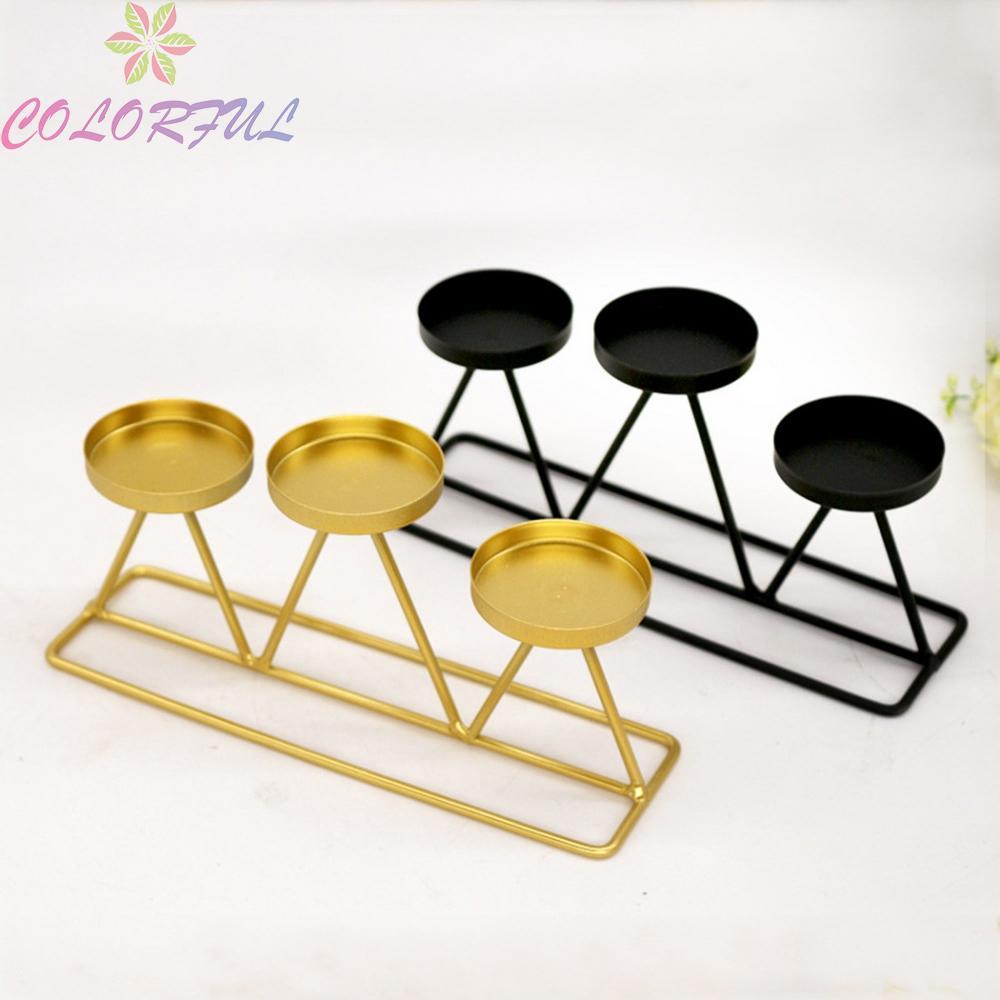 Candle Holder Date Decorative Geometric High Quality.for Dinner Holder