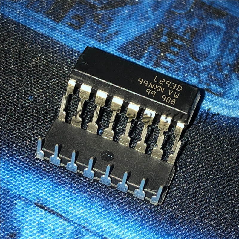 5 Cái / lốc Mới L293 L293D DIP-16 Stepping Driver Chip / Driver Bốn Điốt Mới Còn Hàng