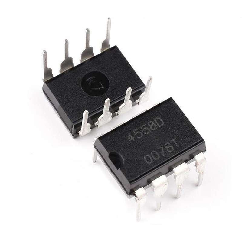 20-50 CÁI 4558D DIP8 RC4558P JRC4558D DIP 4558 RC4558 DIP-8 Chipset IC mới và nguyên bản