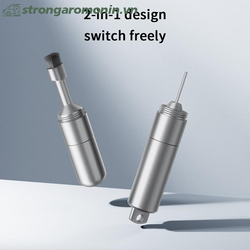 ST 2 trong 1 Thẻ SIM Eject Pin và Earbuds Bộ công cụ làm sạch cho AirPods ST