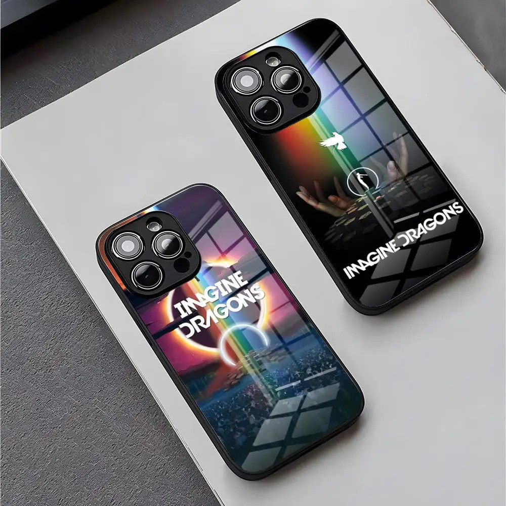BK-1 I-Imagine Dragons Loom Band Ốp Lưng Điện Thoại IPhone 17 16 Pro Max 15 Plus 14 Pro 12 11 13 Min