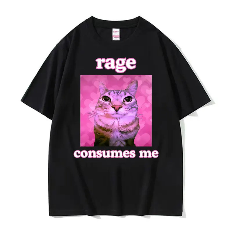 100% Cotton Crew Neck T-Shirt, Trendy Positive Phrase Print