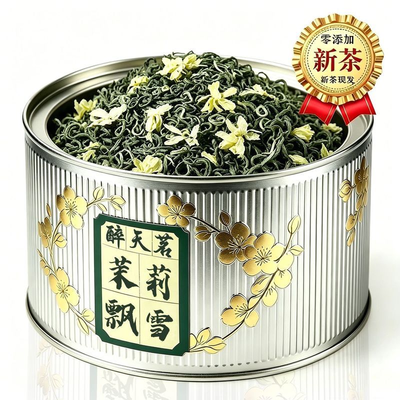 Yiye Jinchuan Pie Jasmine Tea Authentic Yongxian Jasmine Tea 2026 Trà Mới Hương Thơm Mạnh Loại Chống