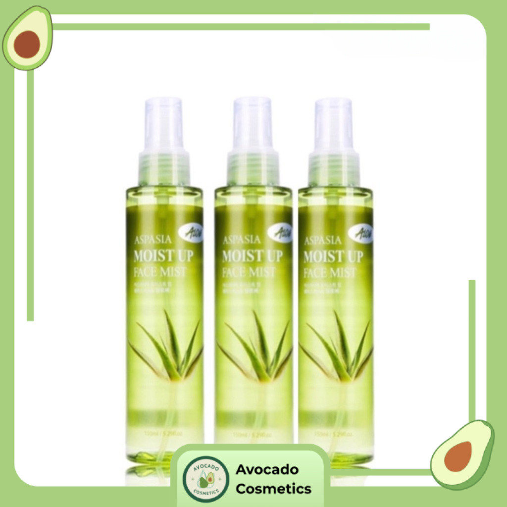 Chính Hãng ASPASIA Xịt Khoáng Cấp Ẩm, Dưỡng Da Nha Đam Aspasia Moist Up Face Mist Hàn Quốc 150ml