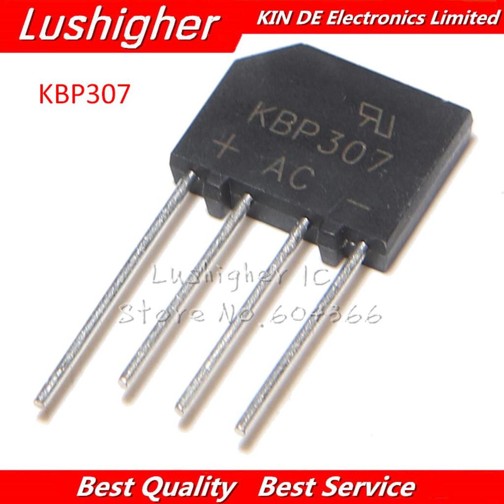 20 chiếc KBP307 KBP 307 Bộ chỉnh lưu cầu 3A 700V Mới