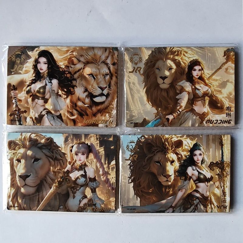 Thẻ kim cương One Piece JR Lion 's Heart Sandwich 4 miếng