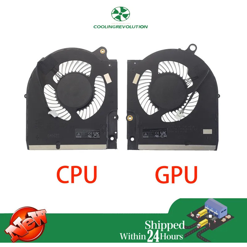 Laptop CPU GPU Quạt Làm Mát DC5V Cho Dell Alienware M15 R5 M15 R6 M15 Ryzen R5 M15 Ryzen R5 M15 Ryze
