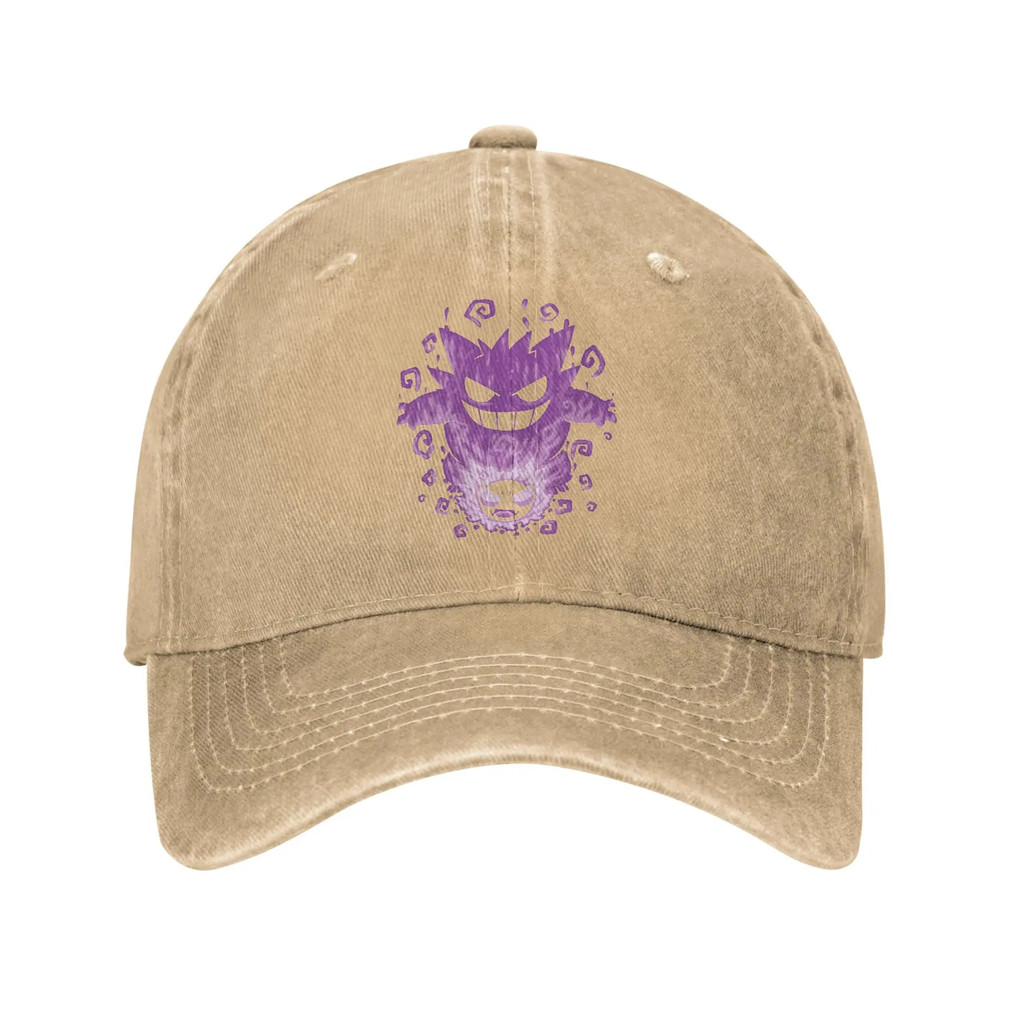 Pokemon Pikachu Mũ Bóng Chày Vintage Đau Khổ Denim Snapback Mũ Unisex Tập Luyện Ngoài Trời Quà Tặng 