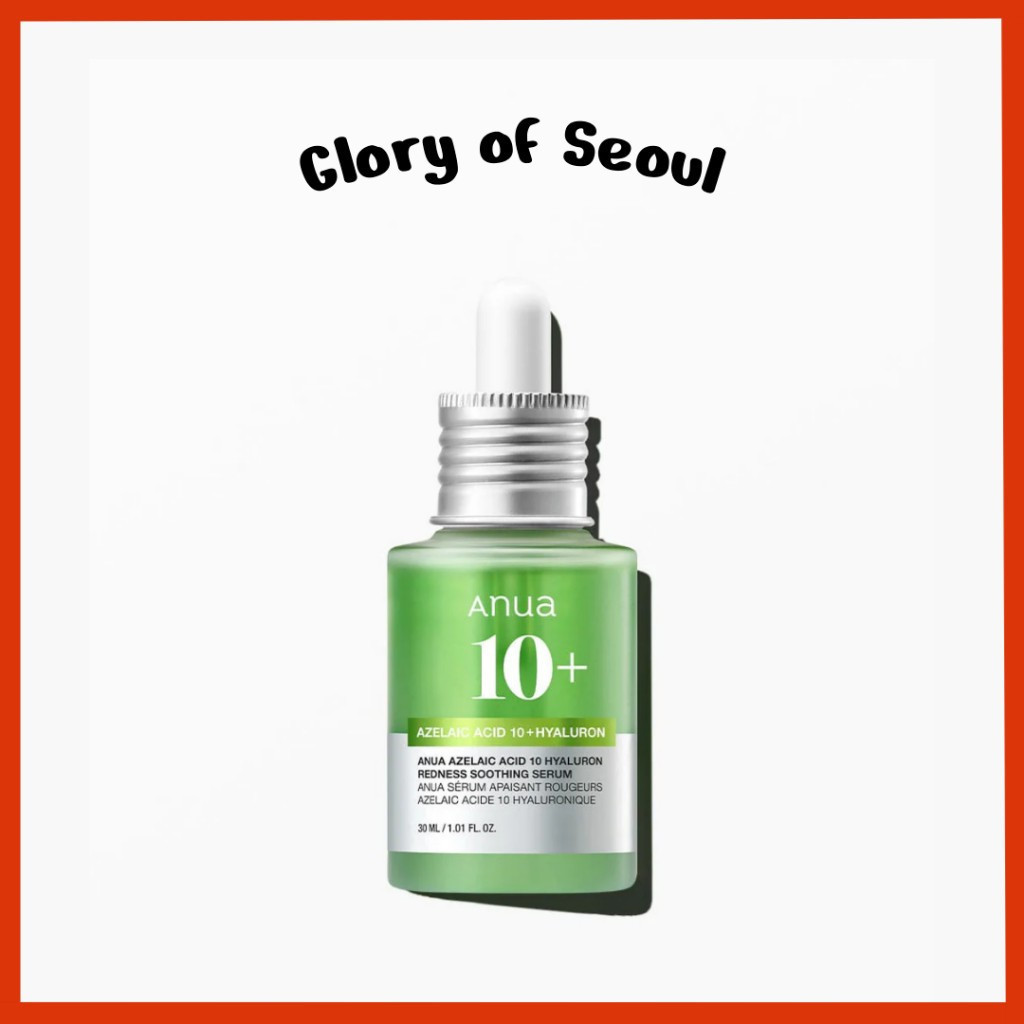 ANUA 10 Huyết thanh làm dịu màu đỏ Hyaluron, 30mL