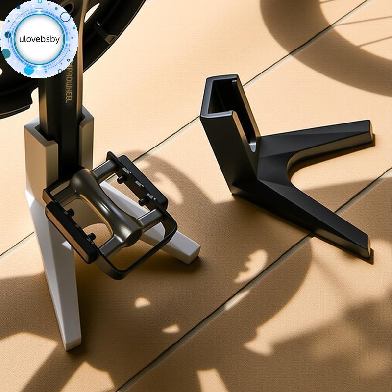 Ulovebsby Bike Kistand Mountain Road Bike Pedal Hỗ trợ Chân đế phía sau Ki Bike Khung bên Giá đỡ Hỗ 