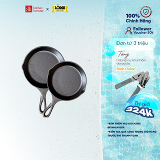 Chảo Gang Lodge sản xuất tại Mỹ Heat Treated- Nhiều Kích Cỡ