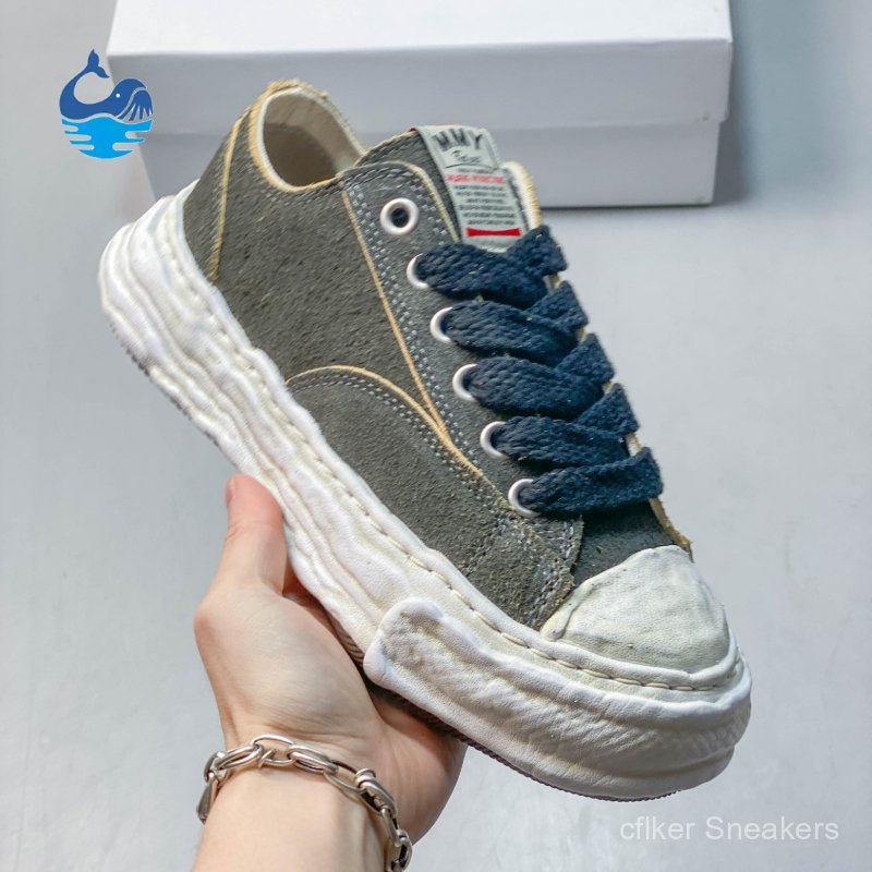Giày MMY Mihara Yasuhiro Original Sole Canvas Low retro dissolving sneaker chính hãng
