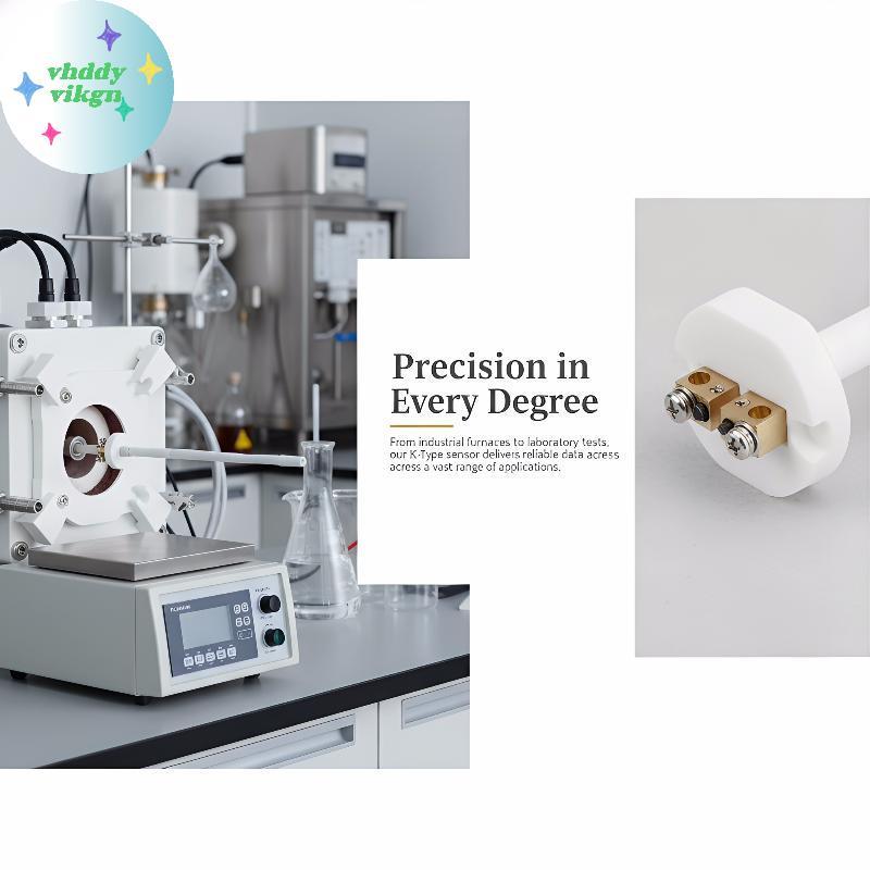 VHDD K Loại Cặp Nhiệt Điện WRN 010 Lõi Gốm Cảm Biến Nhiệt Độ Cao Cho Lò Muffle Kiểm Tra Nhiệt Độ Nhấ