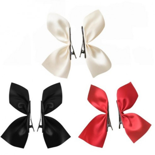 The Sol side hair accent mini clip ribbon pin