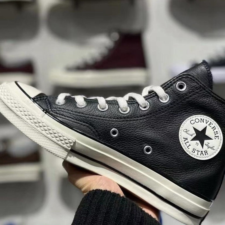 CONVERSE ALL STAR CHUCK TAYLOR MỀM DA ĐEN P638