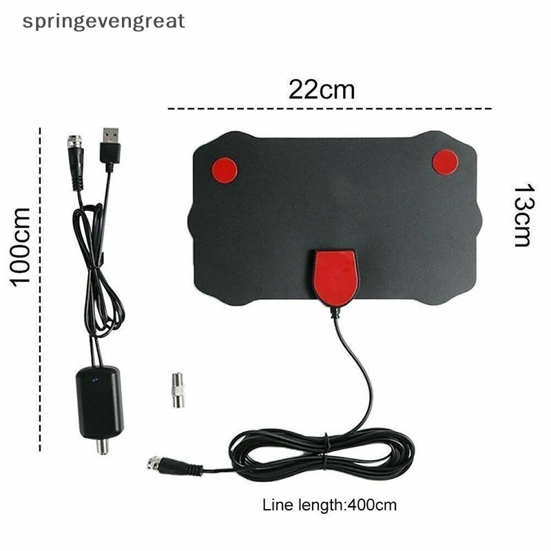 Springevengreat 5000 Mile Range HDTV Ăng-ten 4K HD TV kỹ thuật số trong nhà Bộ khuếch đại tín hiệu t