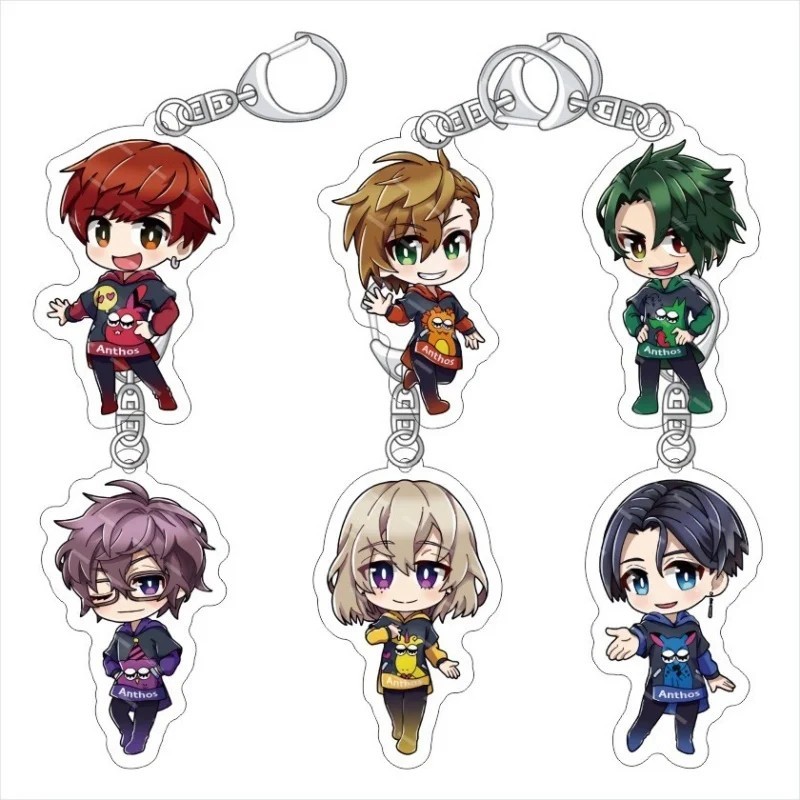 Móc Khóa Mica Anime Hana Doll Anthos Todou Rihito Chise Ryoga Mahiro Haruta Setsuna Chibi Acrylic Tr