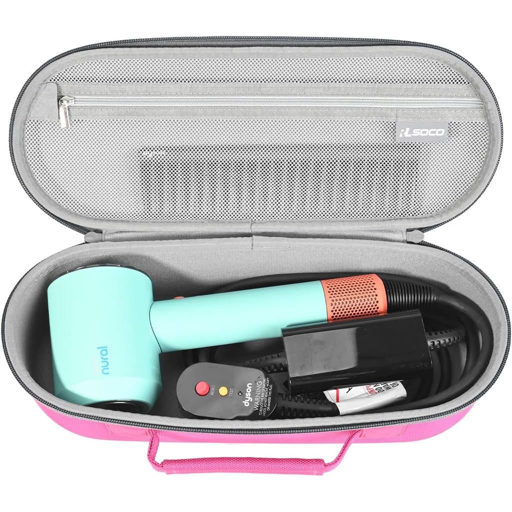 Hộp đựng du lịch RLSOCO cho máy sấy tóc siêu âm / siêu âm Nural & Dyson Airwrap / Airwrap i.d./ Airw