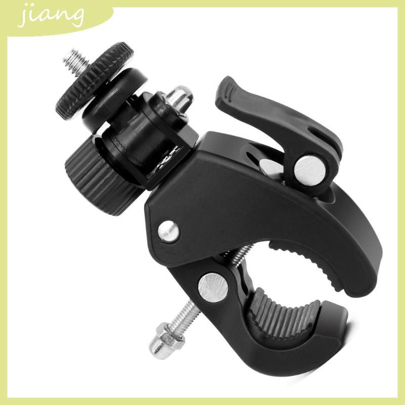 Tay lái xe đạp đường trường JN Thanh mở rộng Camera thể thao phía trước Kẹp đứng đèn trước