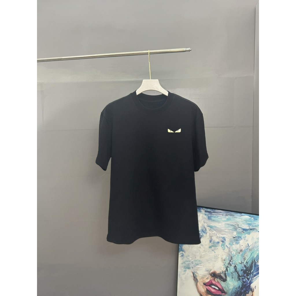 Fendi / Fendi 2026 Phong Cách Mới Nam Nữ Áo Thun In Hình Áo Thun Thể Thao Áo Thun Tay Ngắn Top Tay N