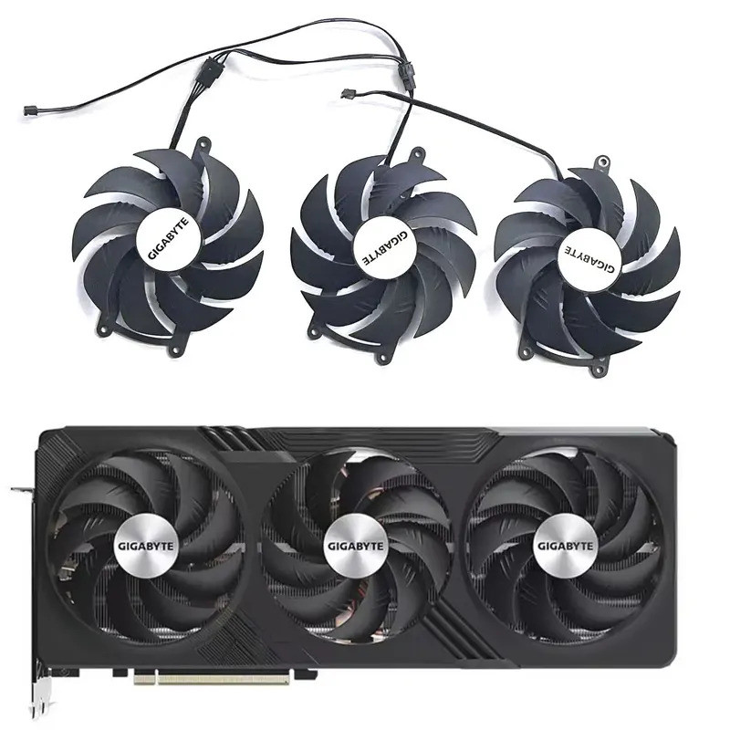 Quạt GPU 95MM 4PIN PLD10020S12H DC 12V 0.65A RX7900XT hoàn toàn mới cho quạt card đồ họa chơi game G