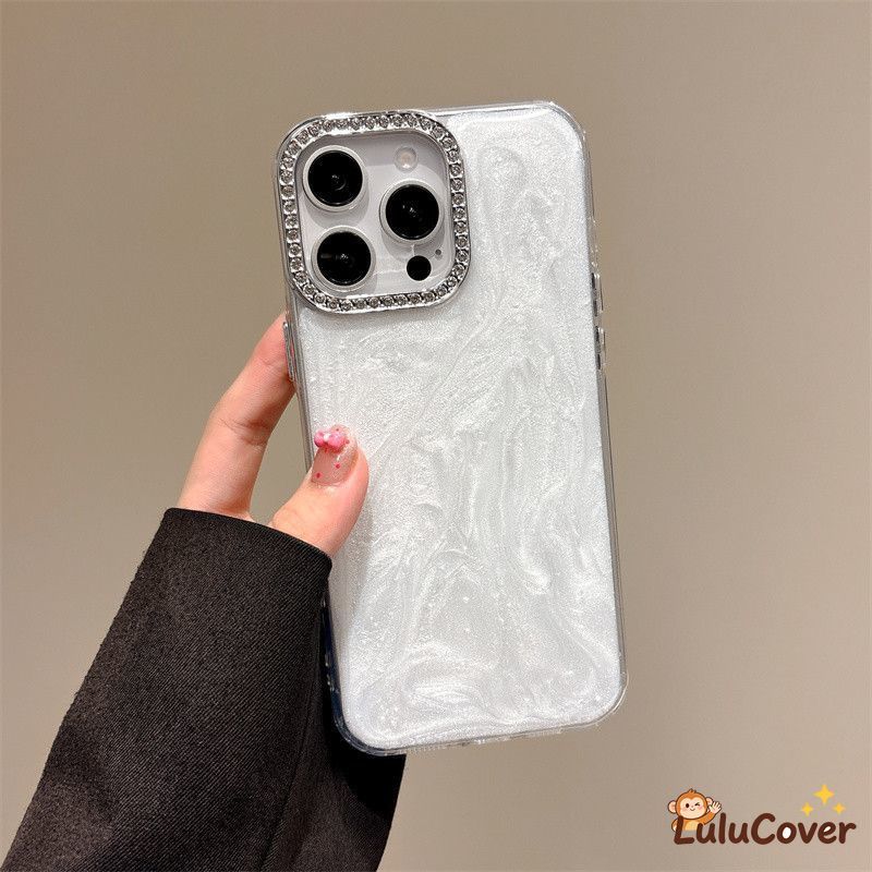 Ốp Lưng Xi Măng Trắng Lấp Lánh Cho Vivo Y13 Y12 Y12A Y12S Y11 Y11S Y10 Y5S Y3S T4X T4 T3 Lite Ultra 