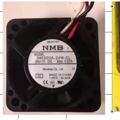 Quạt biến tần hệ thống Fanaco NMB 04020VA-24M-CL 24V 0,07 A 4020 4cm