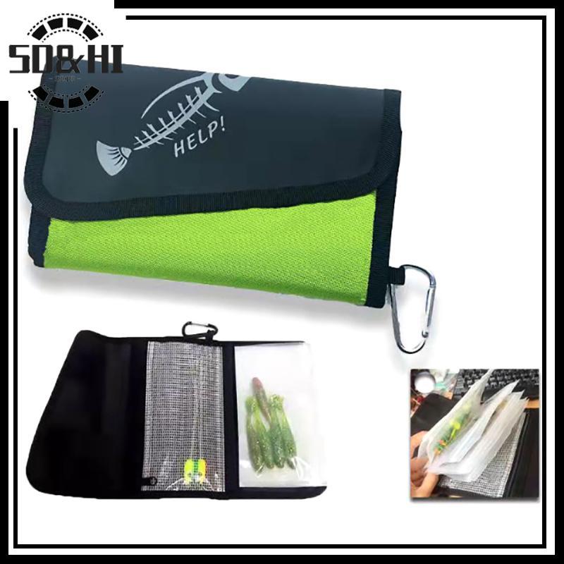 [SD & HI] 7 Thi Sĩ Câu Cá Gấp Binder Fly Fishing Leader Tippet Line Wallet Tippet Storage Fly Fishin