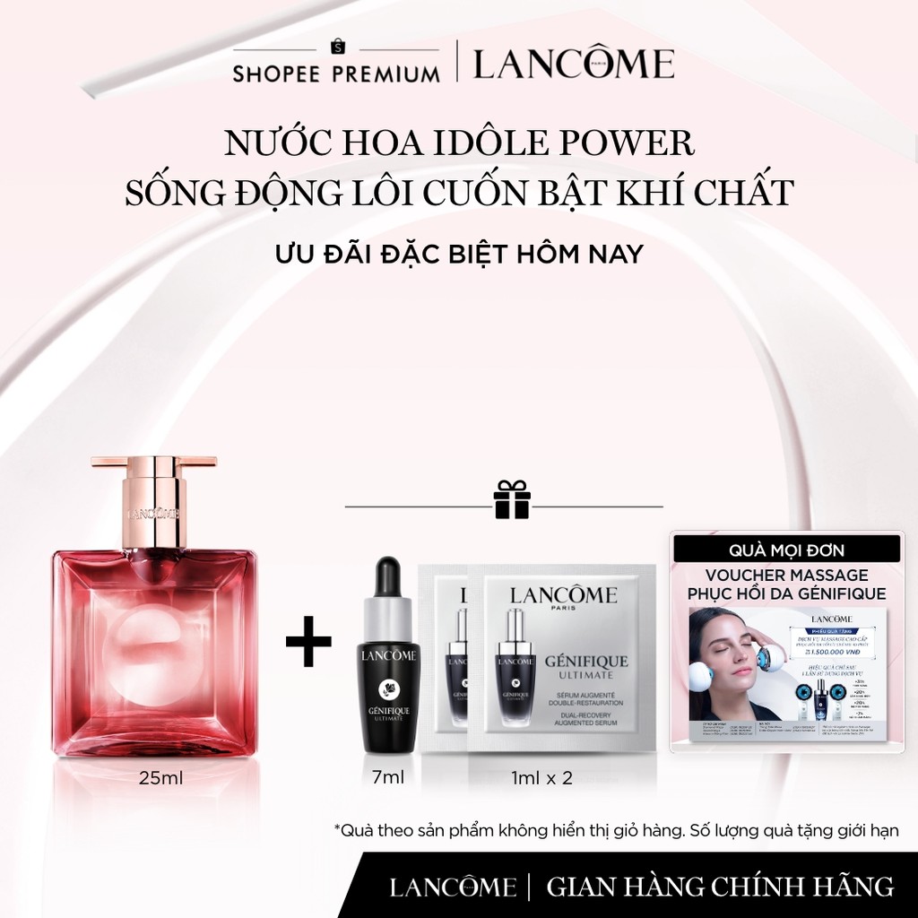 [KOL] Nước Hoa Idole Power Lancome Sống Động Lôi Cuốn Bật Khí Chất 25ml