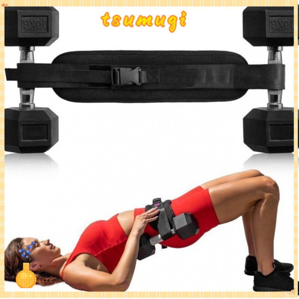 Đai tập tạ lực đẩy TSUMUGI Hip, Đai tập tạ dày bằng Nylon, Đai tập tạ cầu Glute hiệu quả chắc chắn Đ