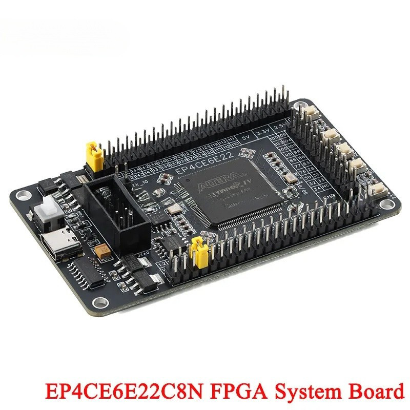 Bảng phát triển lõi FPGA Altera Cyclone IV EP4CE6E22C8N, Hệ thống tối giản, Mô-đun 5V, EPCS4, 4M, Cô