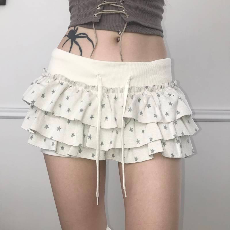 【Ready Stock】 Women's Skirt New Korean Ins Style Fashionable All-Match High-End Design Holiday Can B