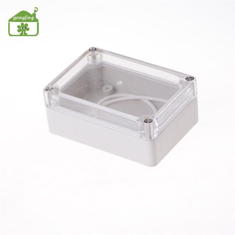 [Gong] 85x58x33 Vỏ trong suốt chống thấm nước Hộp dự án cáp điện tử Vỏ bọc th